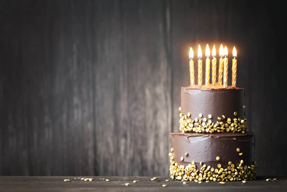 Tarta de Cumpleaños de Chocolate
