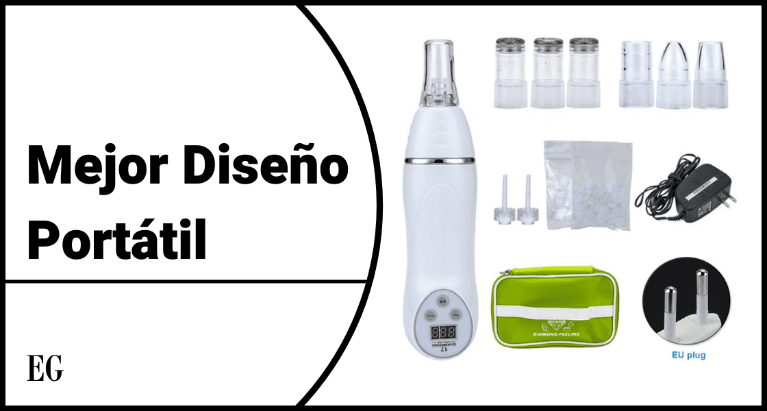 Mejor Diseño Portátil: microdermoabrasión de diamante Maifa